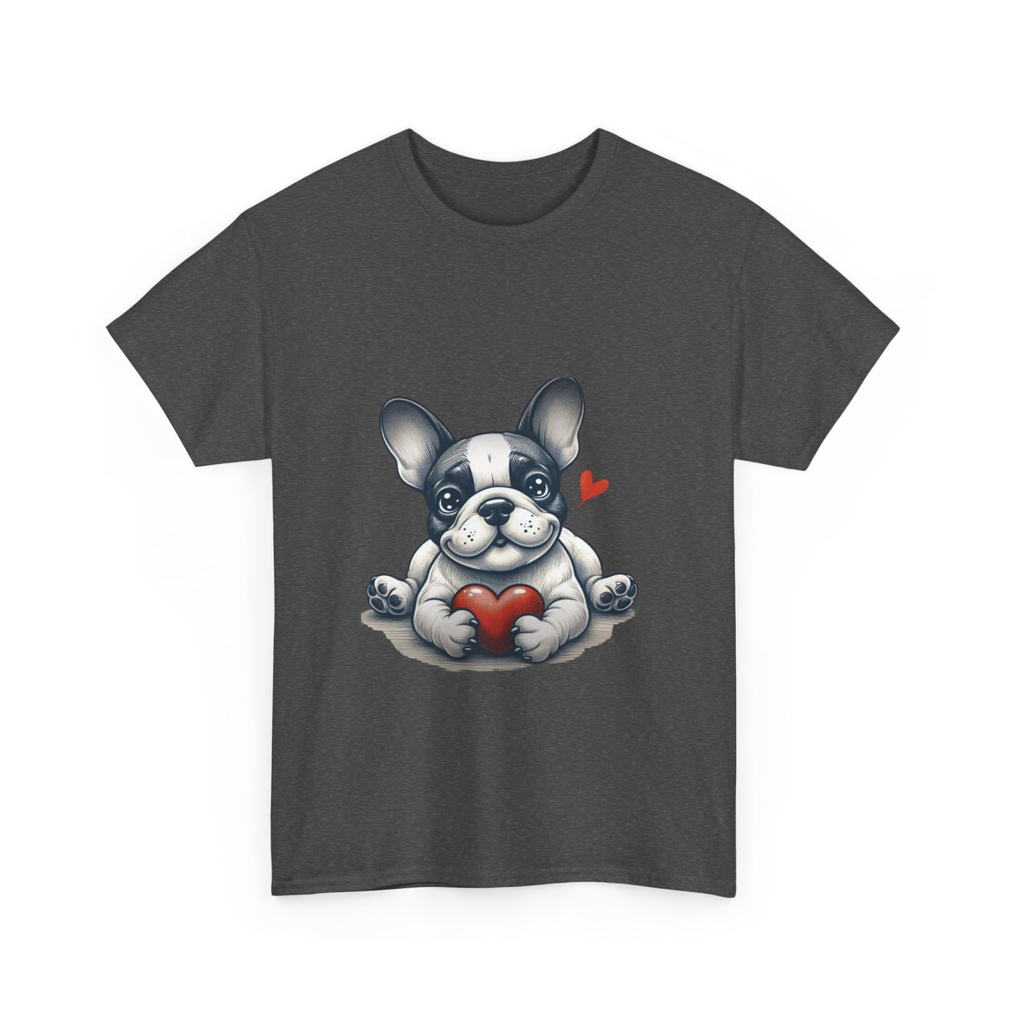 "Frenchie Love β Heavy Cotton Tee"