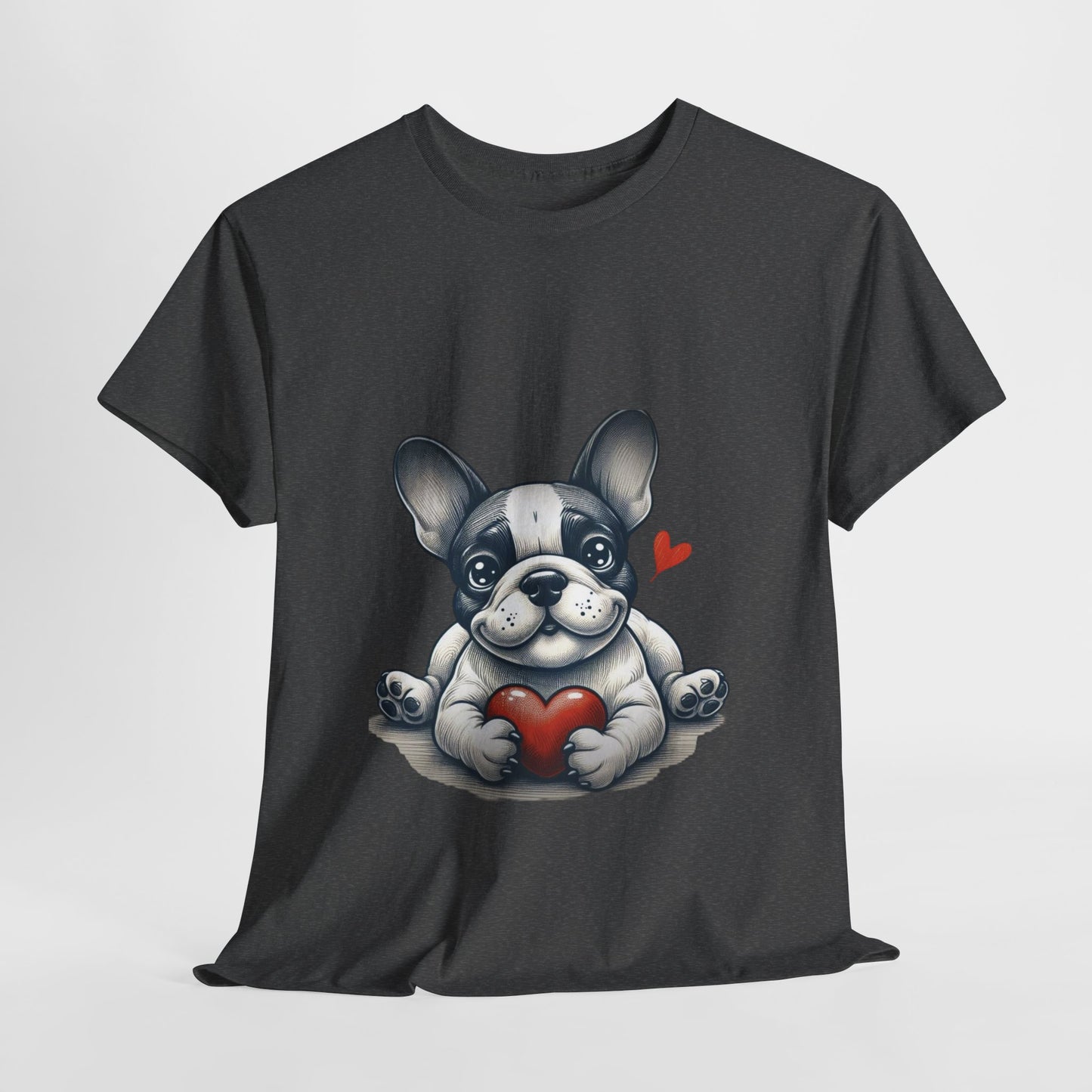 "Frenchie Love β Heavy Cotton Tee"