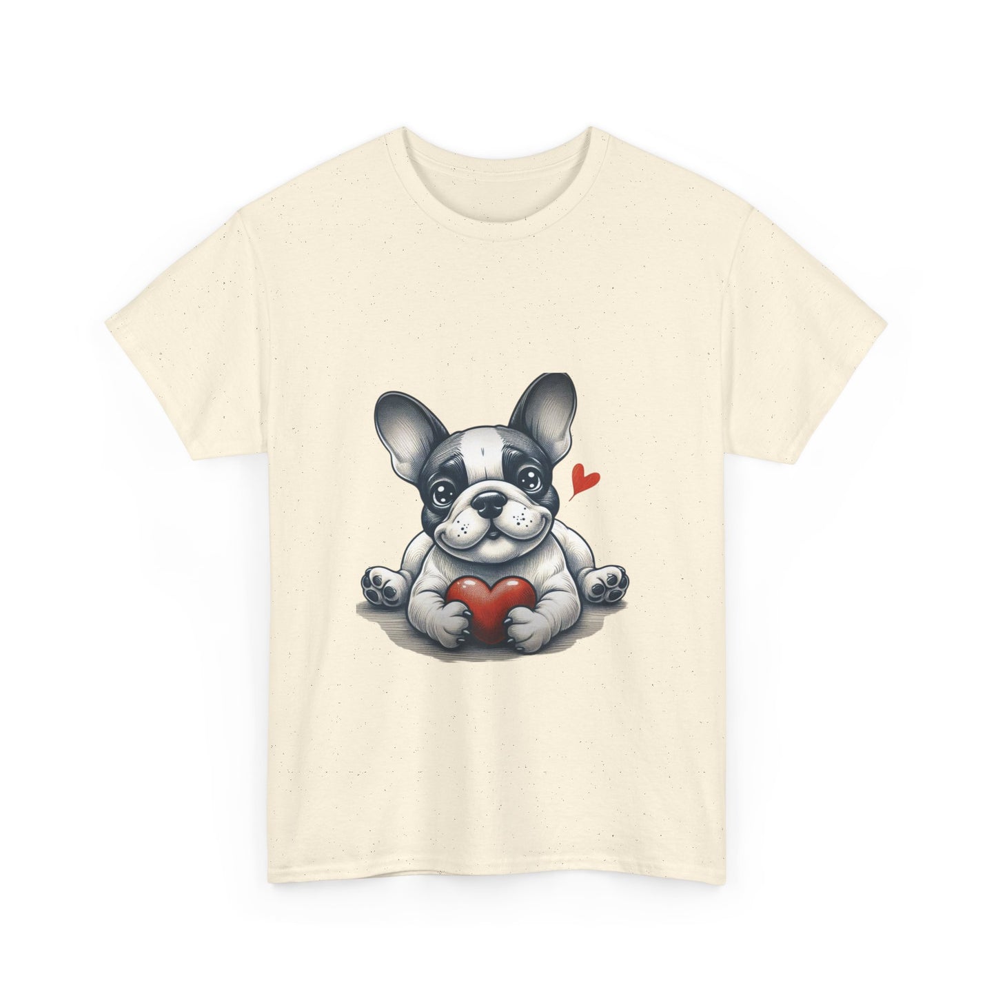 "Frenchie Love β Heavy Cotton Tee"