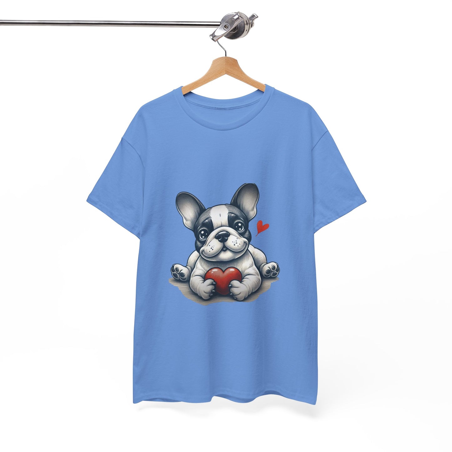 "Frenchie Love β Heavy Cotton Tee"