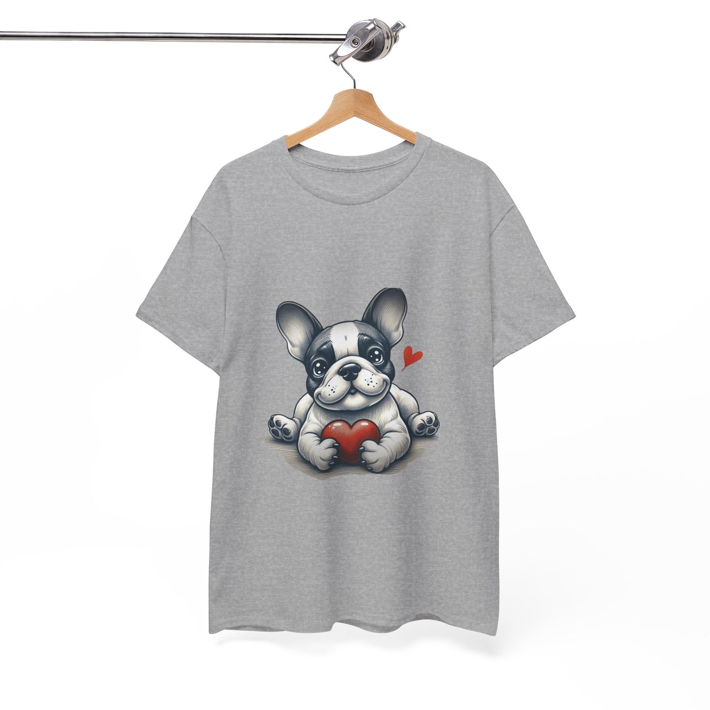 "Frenchie Love β Heavy Cotton Tee"