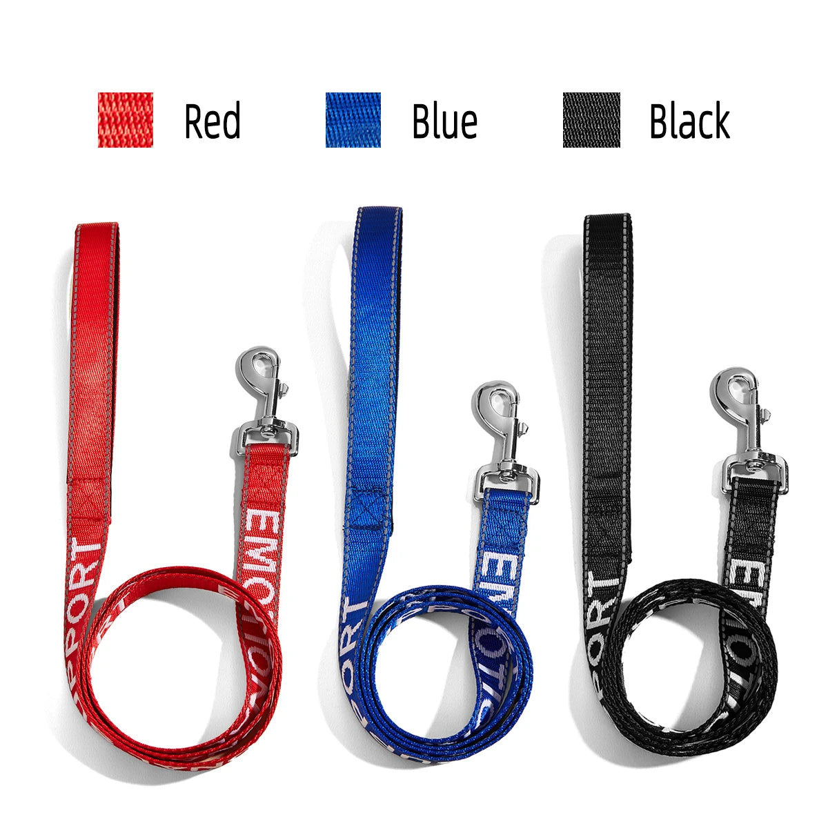 Premium Jacquard Leash for Small Dogs – Ideal for Service & Emotional Support Pets