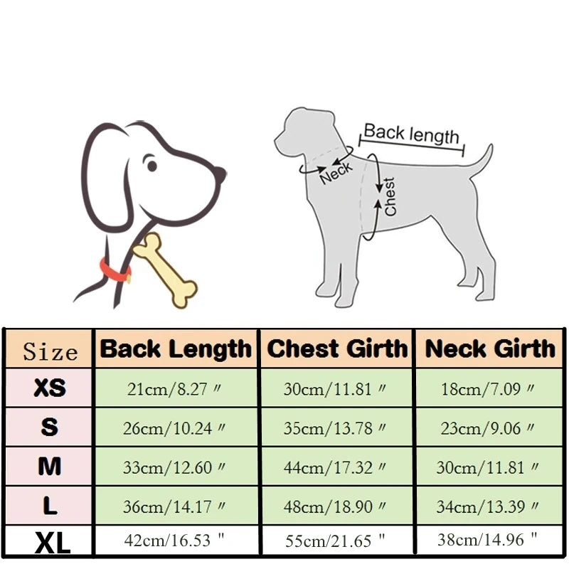 Warm Winter Dog Jacket – Cozy Vest for Small Breeds like Chihuahua & Yorkshire