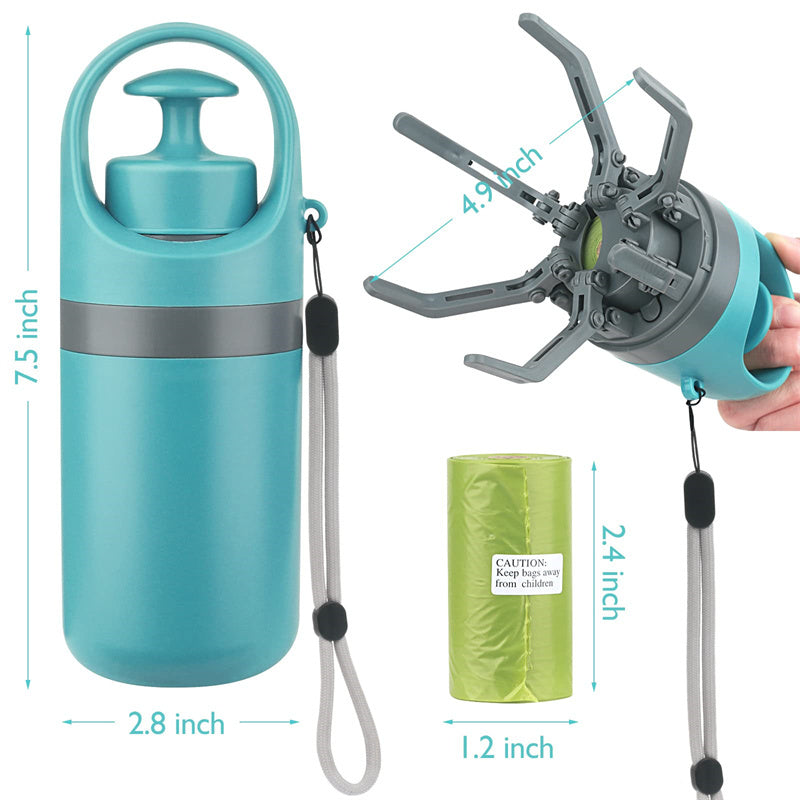 Fantastic Portable Dog Pooper Scooper With Built-in Poop Bag Dispenser