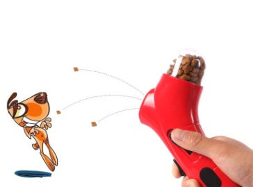 "Pet Food Launcher Toy – Fun Feeder for Dogs & Cats"