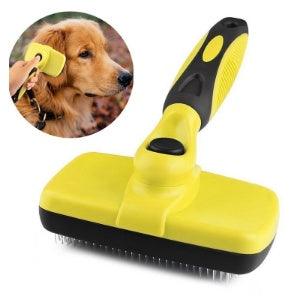 "Benepaw Auto Pet Brush – Waterproof Grooming Tool for All Coats"