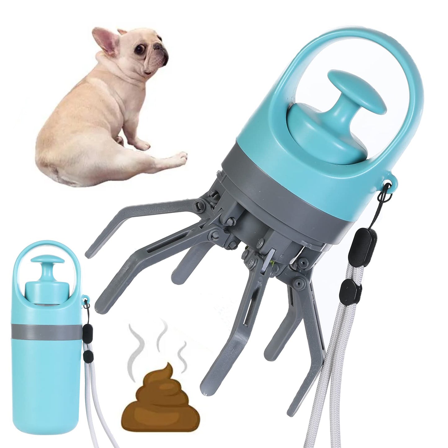 Fantastic Portable Dog Pooper Scooper With Built-in Poop Bag Dispenser